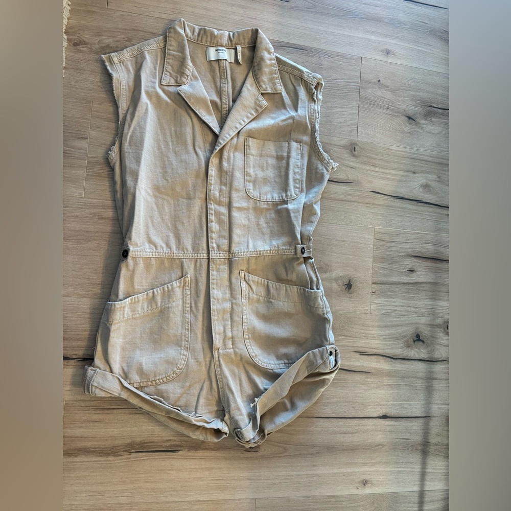 One teaspoon safari bandit Tan Sleeveless Romper
